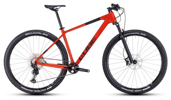 VTT Semi-Rigide Cube Reaction C:62 Race Shimano SLX/XT 12V 29'' Orange Fire 2023