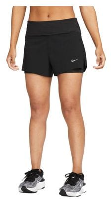 Nike Dri-Fit Swift 3in Women's 2-in-1 Short Black