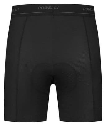 Sous-Short Velo Avec Peau Rogelli Prime boxershort - Homme - Noir