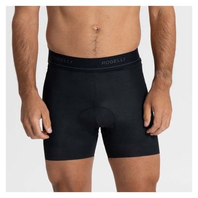 Sous-Short Velo Avec Peau Rogelli Prime boxershort - Homme - Noir