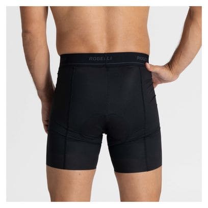 Sous-Short Velo Avec Peau Rogelli Prime boxershort - Homme - Noir