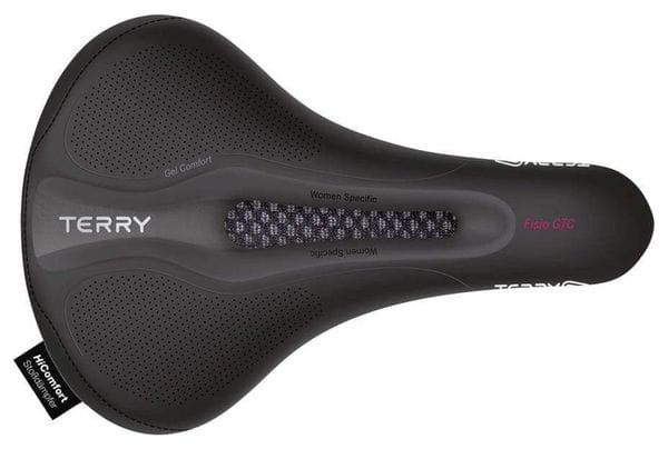 TERRY Selle de vélo Fisio GTC gel Femmes - noir