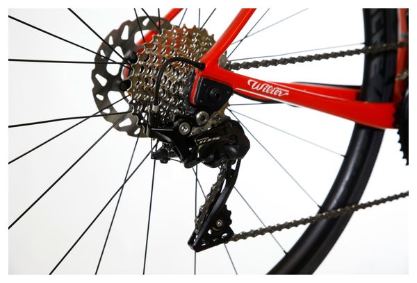 Vélo de Route Wilier Triestina Cento1NDR Shimano 105 11V 700 mm Rouge Noir 2023