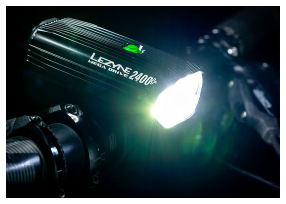 Lezyne Mega Drive 2400+ Voorlamp Zwart