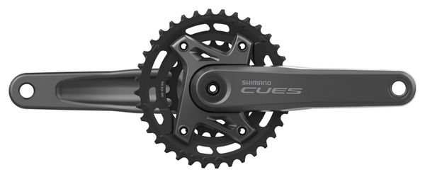 Shimano Cues FC-U6000-2B Kurbelgarnitur 36/22T 9/10/11S Schwarz