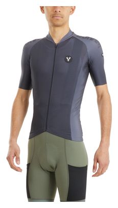 Maillot Manches Courtes LeBram Glières Gris