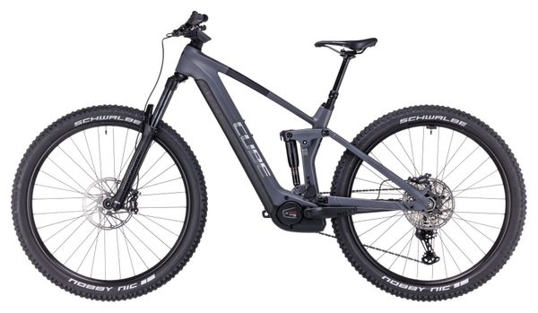 Cube Stereo Hybrid 140 HPC Race 750 Electric Full Suspension MTB Shimano Deore/XT 12S 750 Wh 29'' Grey Chrome 2024