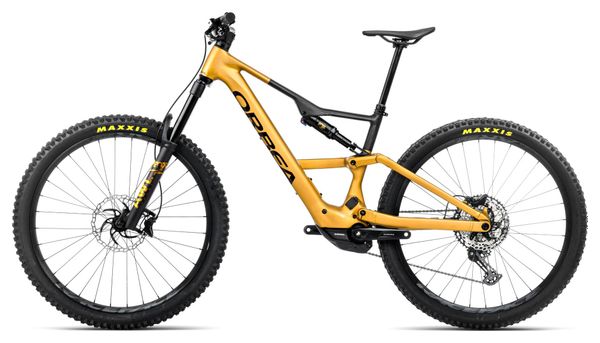 Orbea Rise LT H20 Electric Full Suspension MTB Shimano Deore/SLX 12S 630 Wh 29'' Bumblebee Gelb Schwarz 2025