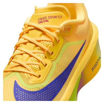 Chaussures Running Nike Zoom Fly 6 Jaune/Violet Homme