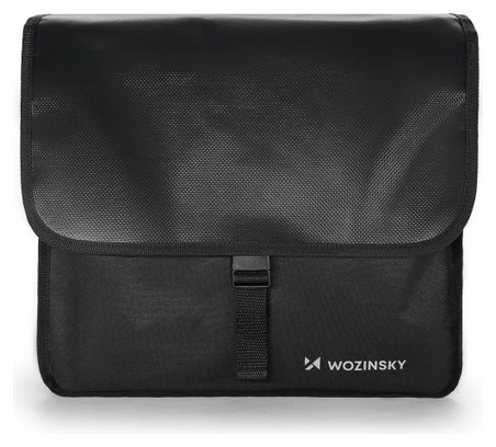 Wozinsky sacoche de vélo double 28 L noire