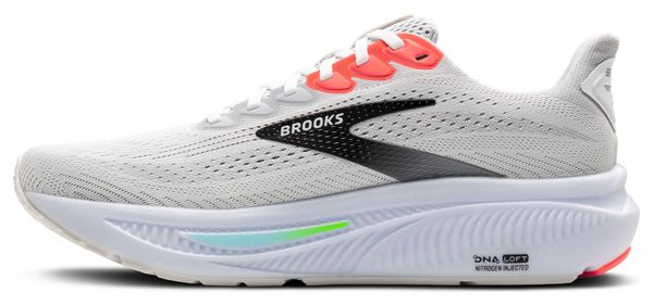 Brooks Ghost 17 Running Shoes White/Multicolor Man