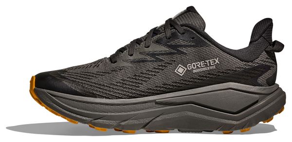 Zapatillas Trail Hoka Challenger 8 GTX Gris/Amarillo Hombre