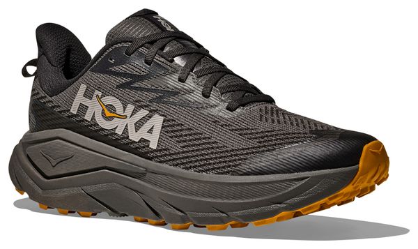 Zapatillas Trail Hoka Challenger 8 GTX Gris/Amarillo Hombre