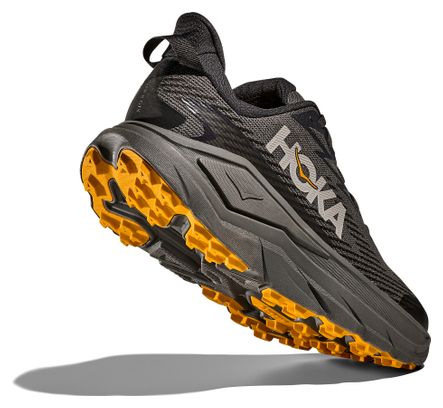 Zapatillas Trail Hoka Challenger 8 GTX Gris/Amarillo Hombre