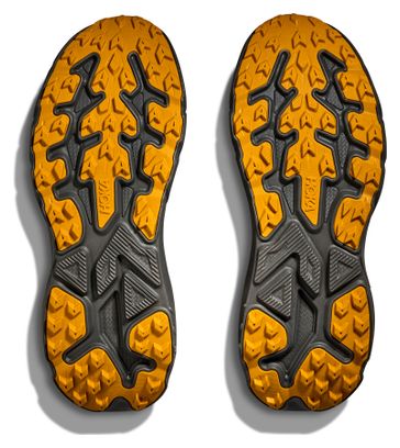 Zapatillas Trail Hoka Challenger 8 GTX Gris/Amarillo Hombre