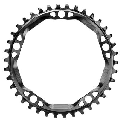 Narrow Wide AbsoluteBlack CX Round 130 BCD Chainrings Black