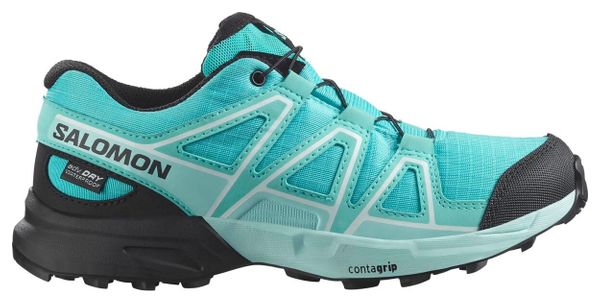 Salomon Speedcross waterdichte trailschoenen voor kinderen, blauw
