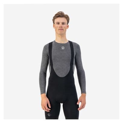 Sous Maillot Manches Lounges Rogelli Merino Anthracite