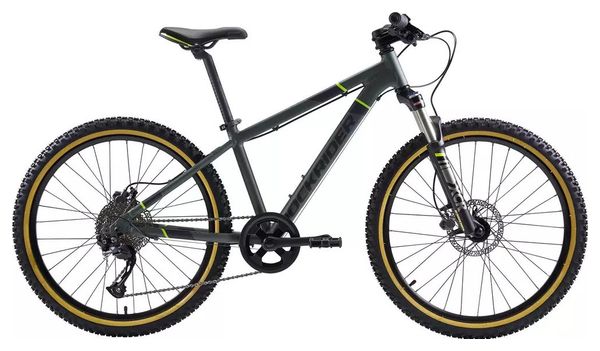 MTB per bambini Rockrider ST 920 24 &#39;&#39; grigio 9-12 anni