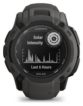 GARMIN Instinct 2X Solar - Montre de sport connectée - Noir