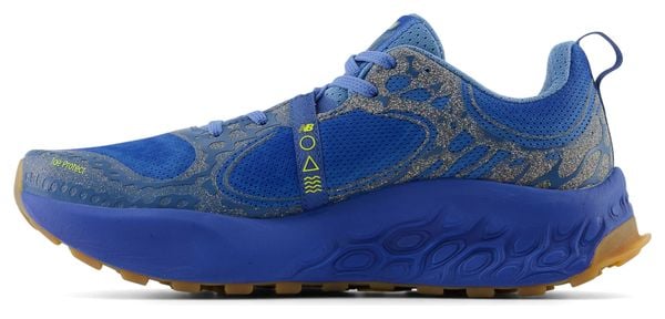 New Balance Fresh Foam X Hierro v8 Blauw Geel Heren Trail Schoenen