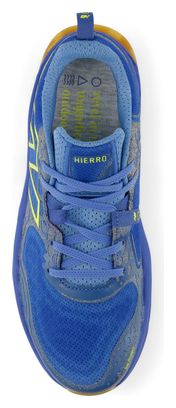 New Balance Fresh Foam X Hierro v8 Blauw Geel Heren Trail Schoenen