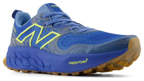 New Balance Fresh Foam X Hierro v8 Blue Yellow Men's Trail Shoes