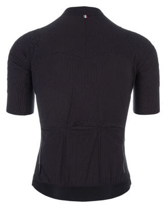Q36.5 Dottore Grid Skin Short Sleeve Jersey Black