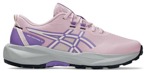 Asics Pre Venture 11 GS Trail Running Shoes for Kids - Pink/Purple