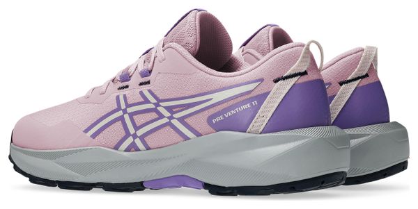 Asics Pre Venture 11 GS Trail Running Shoes for Kids - Pink/Purple