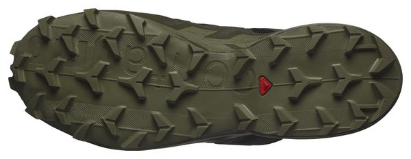 Chaussures Trail Salomon Speedcross 6 GTX Kaki/Noir Homme
