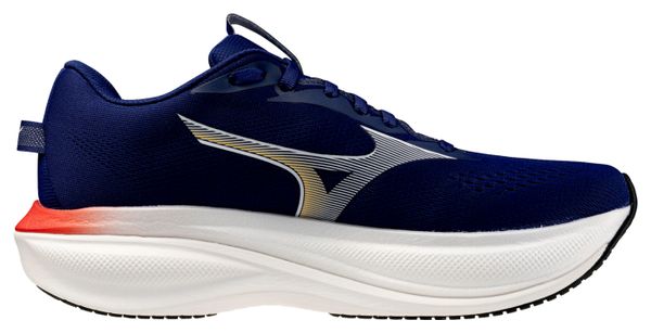 Chaussures Running Mizuno Wave Rider 30 Bleu/Orange Homme