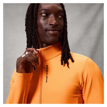 Maillot Manches Longues Endura Loop Ride Orange Homme
