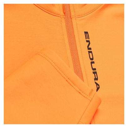 Maillot Manches Longues Endura Loop Ride Orange Homme