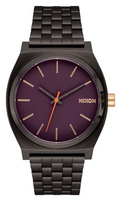 Nixon Uhr Time Teller Gunmetal / Blackberry / Gold