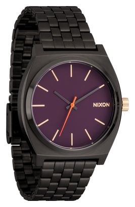 Nixon Uhr Time Teller Gunmetal / Blackberry / Gold