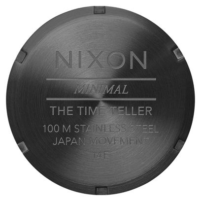 Nixon Uhr Time Teller Gunmetal / Blackberry / Gold