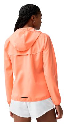 Chaqueta cortavientos Brooks Canopy rosa para mujer