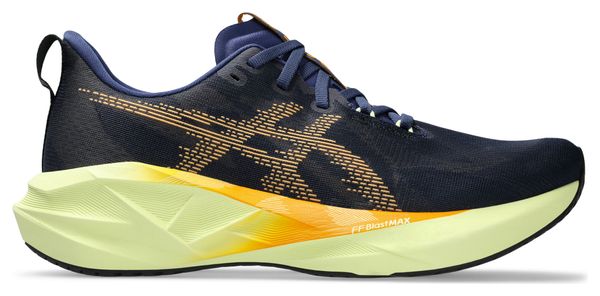 Chaussures Running Asics Novablast 5 Bleu/Jaune Homme