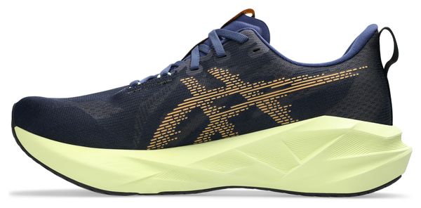 Chaussures Running Asics Novablast 5 Bleu/Jaune Homme