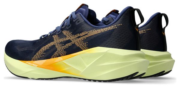 Chaussures Running Asics Novablast 5 Bleu/Jaune Homme