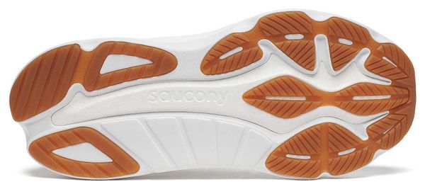 Saucony Hurricane 24 Laufschuhe Weiß/Silber Herren