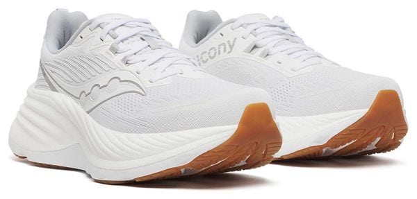 Saucony Hurricane 24 Laufschuhe Weiß/Silber Herren