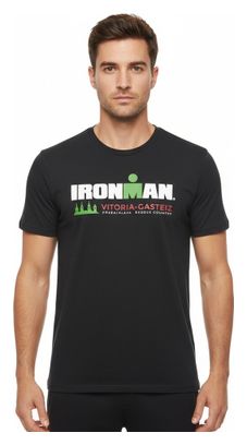 Ironman Vitoria Kurzarm T-Shirt Schwarz Herren