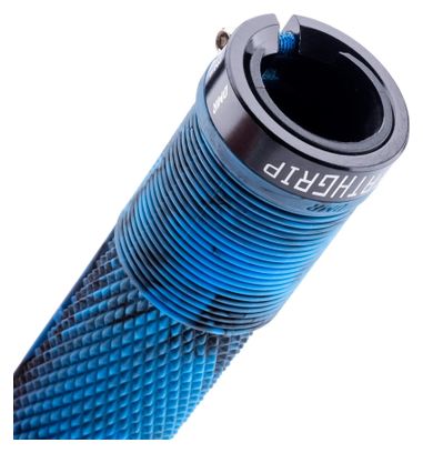Paire de Grips DMR Deathgrip2 Flangeless Grips Marbre Bleu