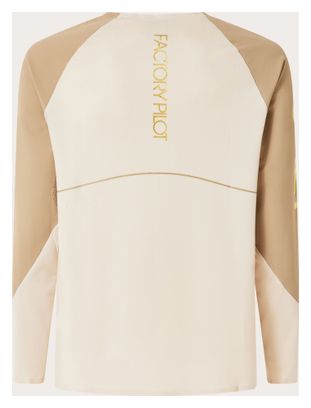 Oakley Maven Scrub Langarmshirt Beige