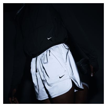 Short 2-en-1 Nike 4in Argent Homme