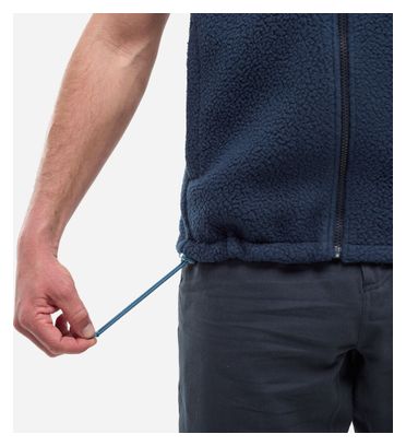 Polaire Sans Manches Millet Cimai Sherpa Bleu Homme