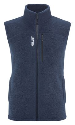 Polaire Sans Manches Millet Cimai Sherpa Bleu Homme