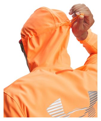 Under Armour Velociti Pro Storm waterdicht jack voor heren, oranje
